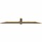 Ekena Millwork Eugene Rough Sawn Timber Gable Bracket, Douglas Fir, 72"W x 12"H x 2"D x 4"F, 4/12 Pitch GBW072X12X0204EUG00RDF - alternate 2